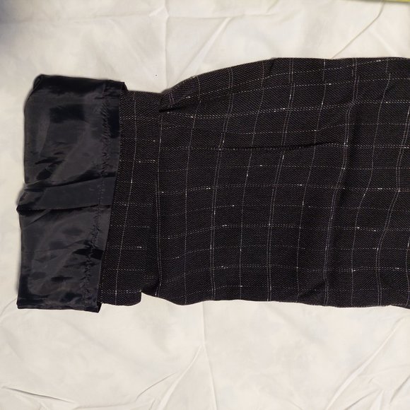 Plaid Wide-Leg Trousers, Made In Japan, Size XS/2 - Picture 5 of 9